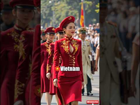 10 Beautiful Female Soldiers 💃 From 10 Countries 🌍 e99