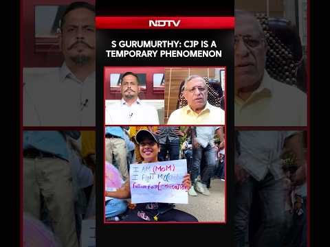 NEET CJP Protest | S Gurumurthy Says CJP Protest Was Not A Gen Z Movement