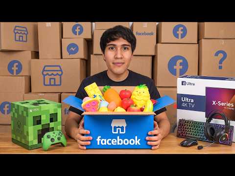 Compré Cajas Misteriosas de <strong>Facebook</strong> Marketplace!