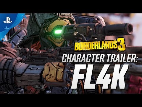 Borderlands 3 - FL4K Character Trailer: "The Hunt" | PS4