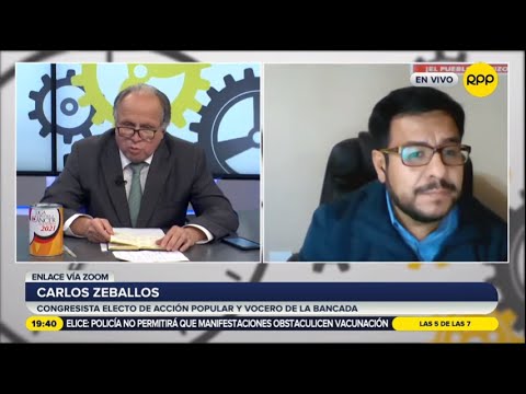 Carlos Zeballos: “No compartimos propuesta de anular elecciones”