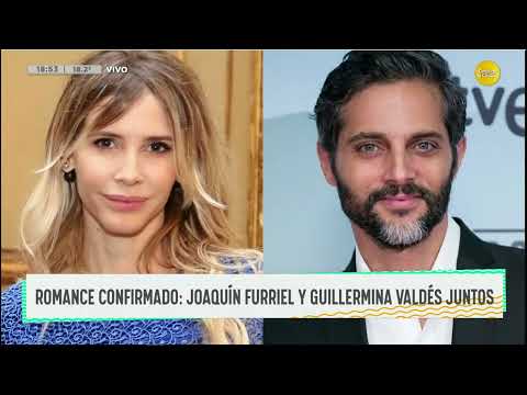 Romance confirmado: Joaquín Furriel y Guillermina Valdés juntos ? DPZT ? 04-10-23