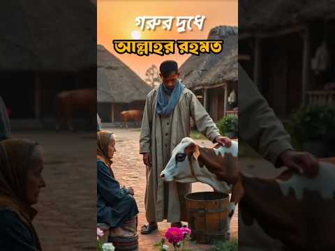 👉 “গরুর দুধে আল্লাহর বরকত 🐄🥛” #1minutestory #motivation #islamicshorts #আল্লাহরপথে