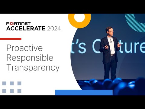 Proactive Responsible Transparency | Accelerate 2024
