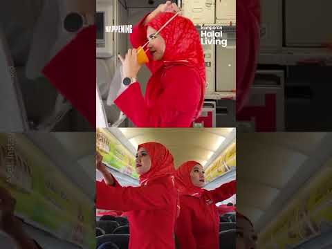 Berlaku Mulai Ramadhan 2026, ini First Look Pramugari AirAsia Berhijab saat Bertugas.