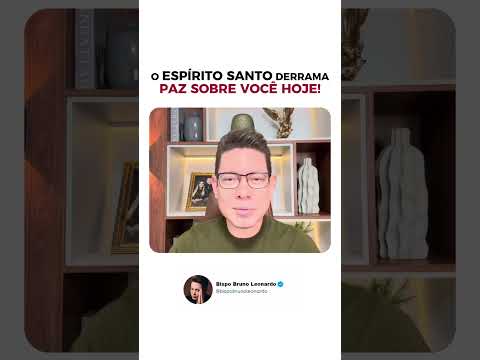 Paz sobre sua vida. #bispobrunoleonardo