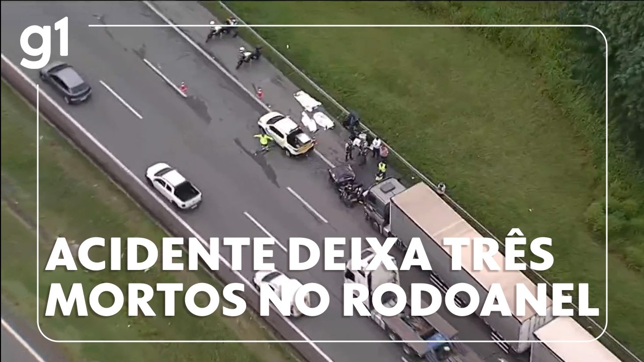 Acidente deixa três mortos em rodovia na Grande SP