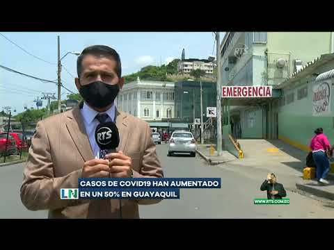 Casos de Covid-19 han aumentado un 50% en Guayaquil