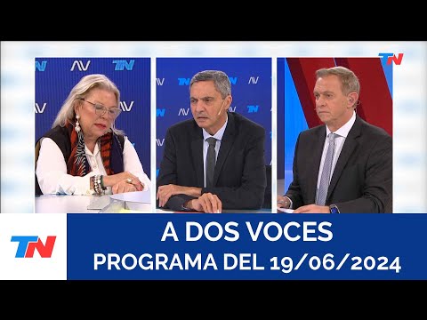 Elisa Carrió en A DOS VOCES (Programa completo del 19/06/2024)