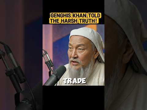 GENGHIS KHAN TOLD THE HARSH TRUTH! #podcast #shorts #genghiskhan