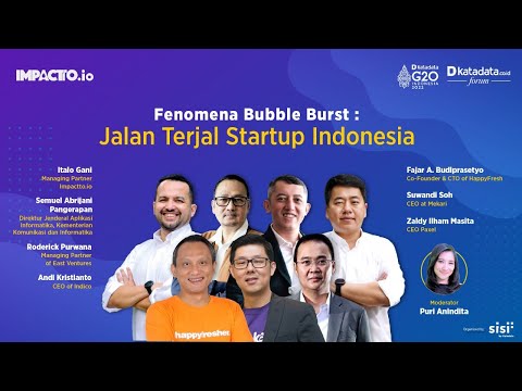 Jalan Terjal Startup Indonesia: "Kiat Perusahaan Rintisan Bertahan Ditengah Badai Krisis"
