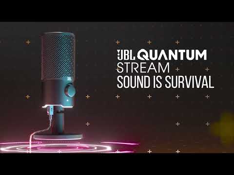 JBL Quantum Stream | USB microphone for streaming, recording and gaming