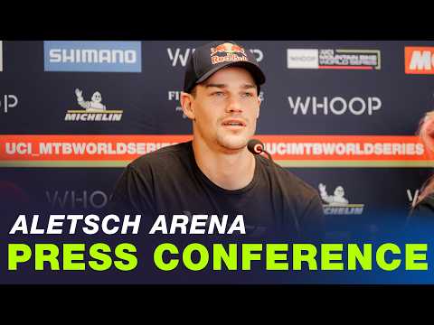 PRESS CONFERENCE | Aletsch Arena | WHOOP UCI Mountain Bike World Series