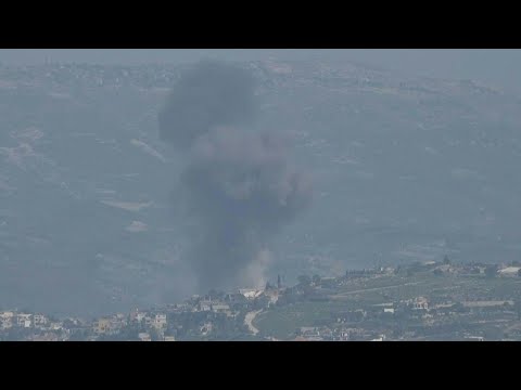 Smoke billows over Israeli-Lebanese border | AFP