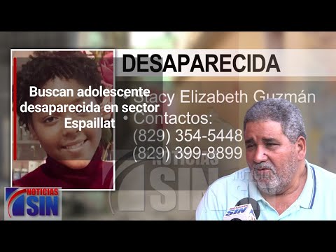 Buscan adolescente desaparecida en sector Espaillat