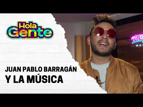 ¿A través del rap? Juan Pablo Barragán cuenta sus historias mediante la música | Hola Gente