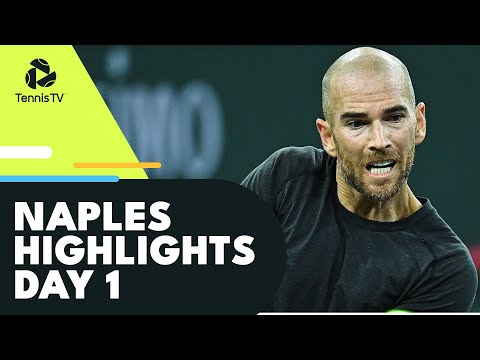 Mannarino faces Cachin; Ramos-Vinolas, Daniel and More Feature | Naples 2022 Highlights Day 1