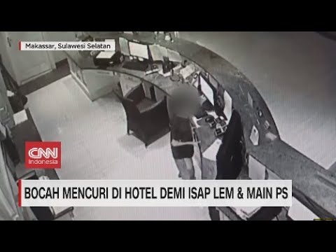 Bocah Mencuri di Hotel demi Isap Lem dan Main PS