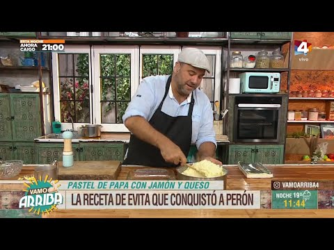 Vamo Arriba - Pastel de papa con jamón y queso