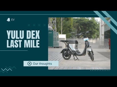 Yulu Dex : Last Mile and Cargo Electric Scooter