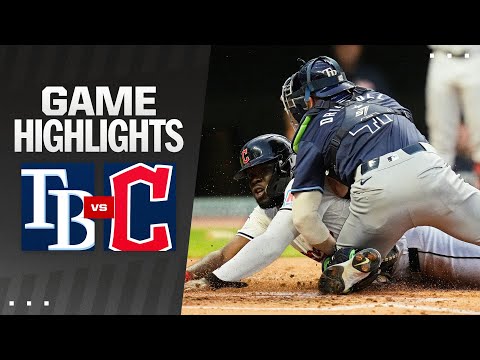 Rays vs. Guardians Game Highlights (9/14/24) | MLB Highlights