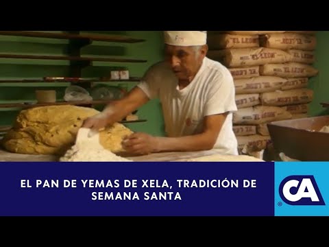 El tradicional pan de Xela en Semana Santa