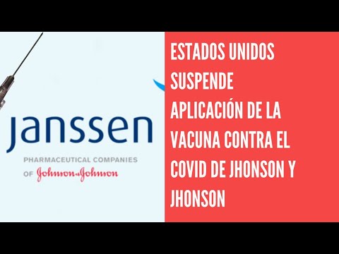 Estados Unidos suspende uso vacuna de Johnson & Johnson