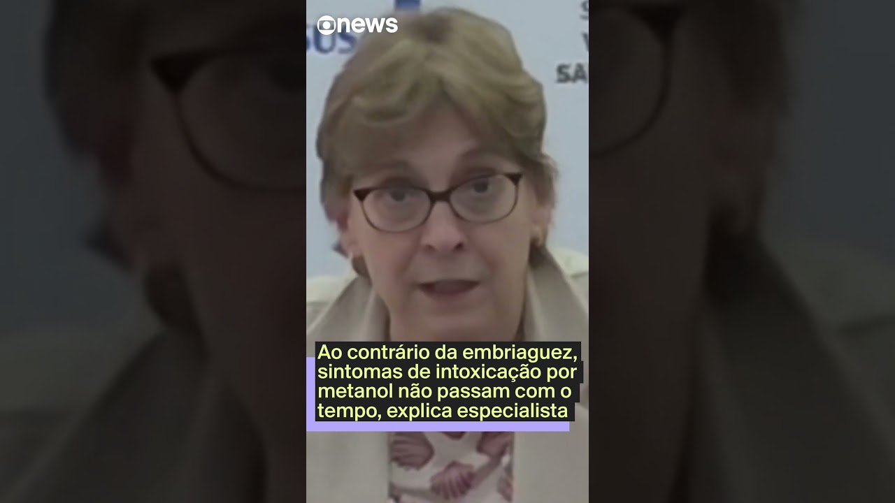 Ao contrário da embriaguez sintomas de intoxicação por metanol não passam diz especialista