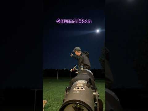 <strong>Saturn</strong> &amp; Near Full Moon