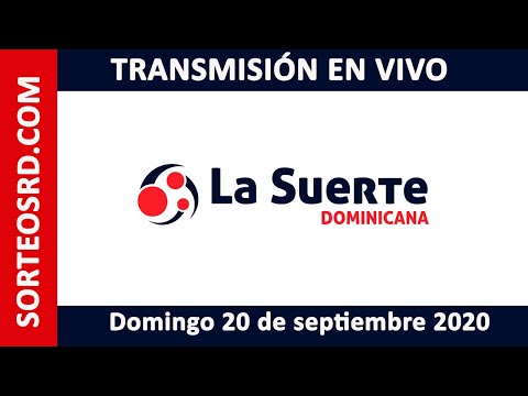 La Suerte Dominicana en  VIVO / domingo 20 de septiembre 2020