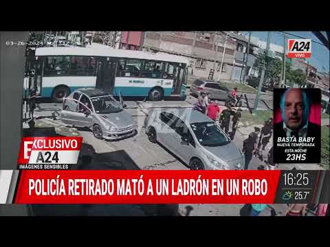 Un policía se defendió a los tiros en Avellaneda y mató a un ladrón