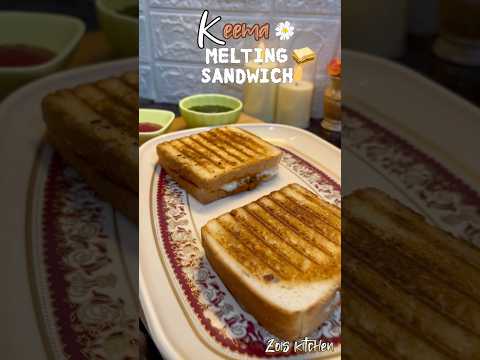 Keema Melting Cheese Sandwich 🥪
