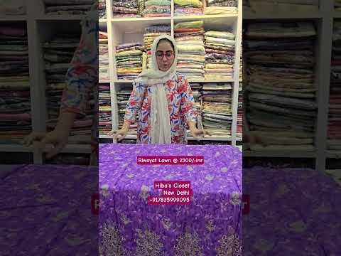 Riwayat Luxury Lawn Emb Suits!!Contact +917835999095!!