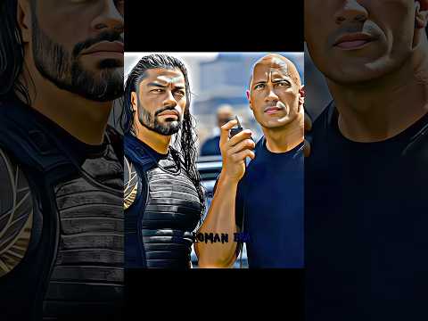 ROMAN REIGNS BIG BROTHER THE ROCK HELP ENTRY 💀☠️|| Edit #shorts #viral #romanreigns