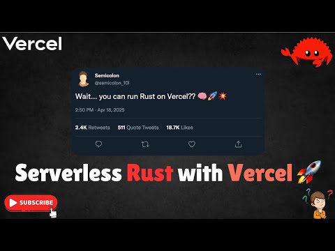 Rust on Vercel | Build and Deploy Blazing Fast Serverless Functions (Full Guide)