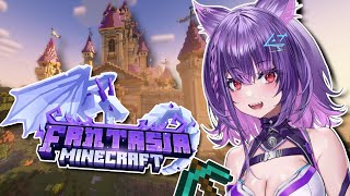 【MINECRAFT】Ohangyoo~! Exploring + building in the world of Fantasia S2