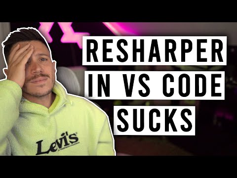 ReSharper for VS Code is here and it’s BAD