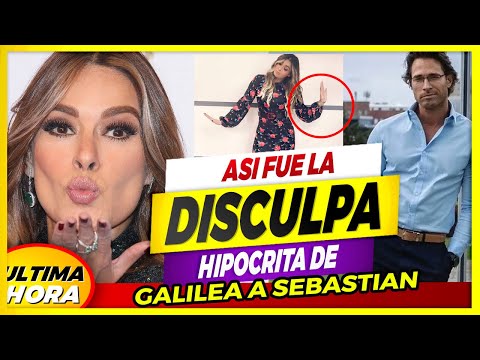 ??¡ NADIE LE CREE ! GALILEA MONTIJO SE DISCULPA CON SEBASTIÁN RULLI PERO ÉL,LE ES INDIFERENTE?