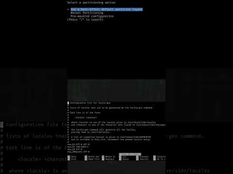 Arch Linux Installation (via arch-install)