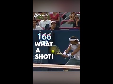 Rafa Nadal's FASTEST Backhand EVER?! ☄️