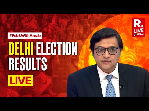 Delhi Election Results LIVE: AAP vs BJP - Who Comes Out On Top? | Delhi Polls 2025 | Arnab