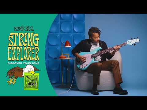 Ernie Ball String Explorer: Electric Slinky Bass Nickel Wound 5-String