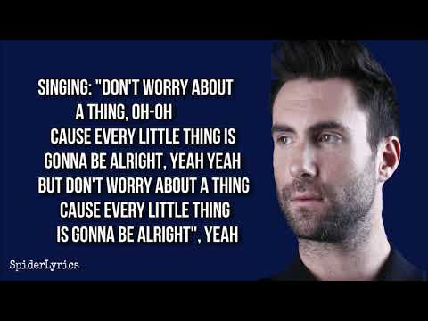 Maroon 5 - Three Little Birds (Lyrics Video)