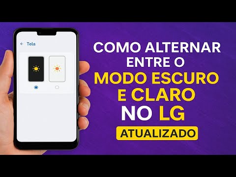 Como Alternar entre o MODO ESCURO e CLARO no LG