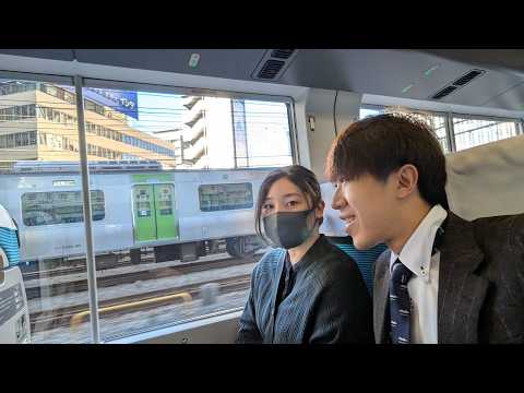 【新幹線なし旅行】妻を鉄道に乗せまくってみた！