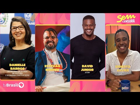 🔴 SEM CENSURA RECEBE DAVID JUNIOR, DANIELLE BARROS E ESTEVÃO RIBEIRO