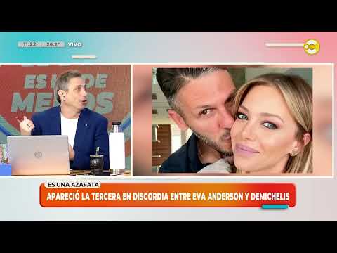 Apareció la tercera en discordia entre Evangelina Anderson y Demichelis ?LPELDM? 11-10-24