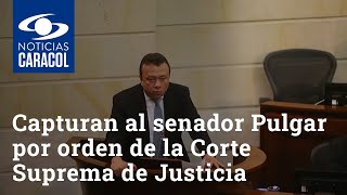 Capturan al senador Eduardo Pulgar por orden de la Corte Suprema de Justicia