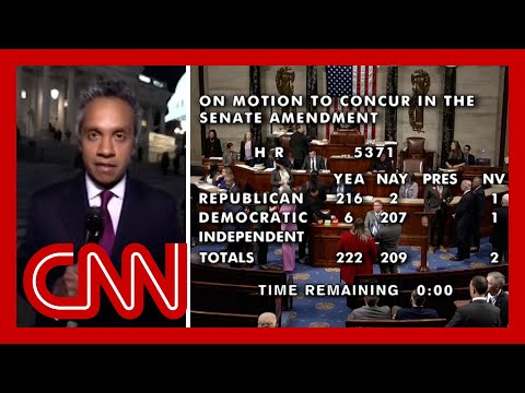 House votes to end longest shutdown in US history