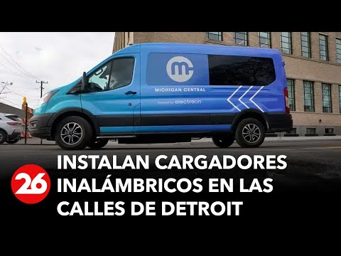 Estados Unidos | Instalan cargadores inalámbricos en las calles de Detroit